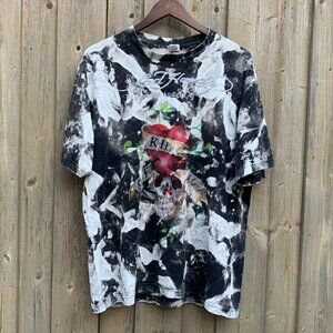 Vintage Ed Hardy Kills Graphic Tie Dye T Shirt